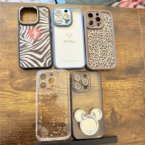 5 iPhone 15pro cases